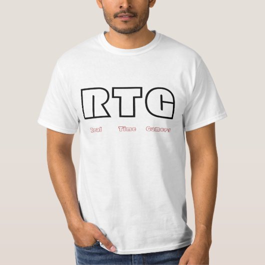 実時間ゲーマーのTシャツ Tシャツ (正面)