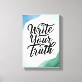 実書事 キャンバスプリント (正面)