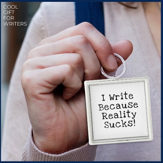 実書現吸者おもしろいが贈り物 キーホルダー