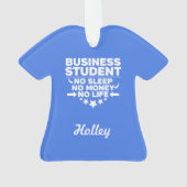 実業学生No Life or Money オーナメント (裏面)