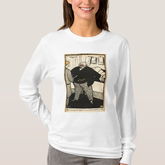 実業家および彼の顧客 Tシャツ (正面)
