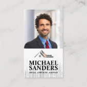 実業家 |エステート実在ロゴ |スカイライン 名刺 (正面)