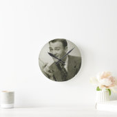 実業家 ラウンド壁時計 (ホーム)