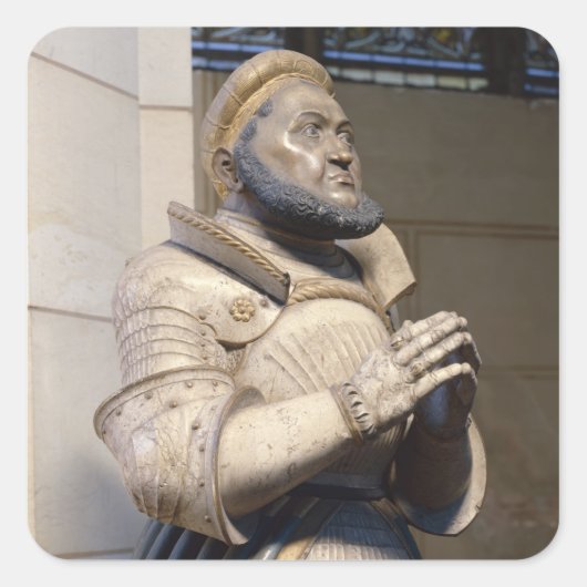 実物大アラバスター選挙人像 スクエアシール (正面)