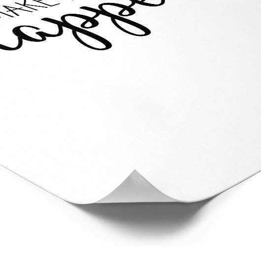 実現させるやる気を起こさせる ポスター (角)