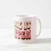 実現させる コーヒーマグカップ (正面右)