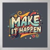 実現させる ポスター (正面)