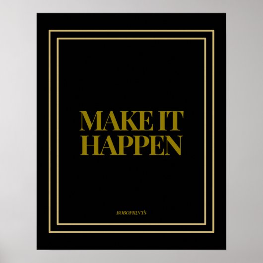 実現させる ポスター (正面)