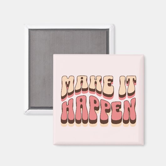 実現させる マグネット (正面/裏面)