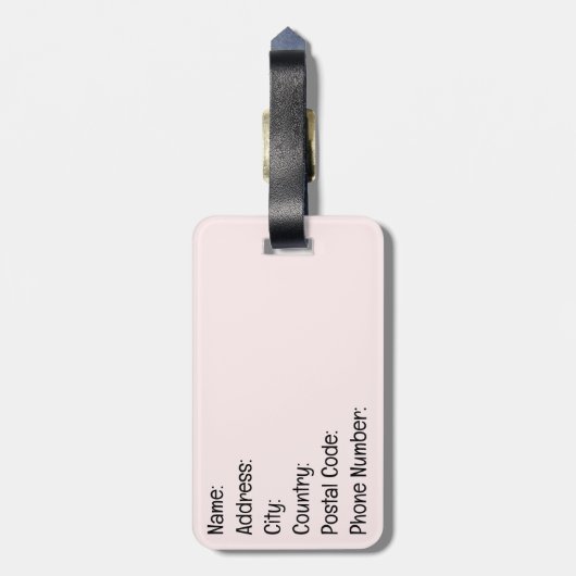 実現させる ラゲッジタグ (裏面縦)