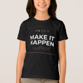 実現しよう トライブレンドＴシャツ (正面)