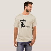実現しよう Tシャツ (正面フル)
