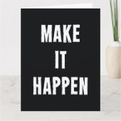 実現すやる気を起こさせるる引用文 カード (正面)