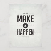 実現する – はがき (正面)