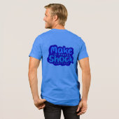 実現せよ 誰もが驚くような トライブレンドTシャツ (フル背面)