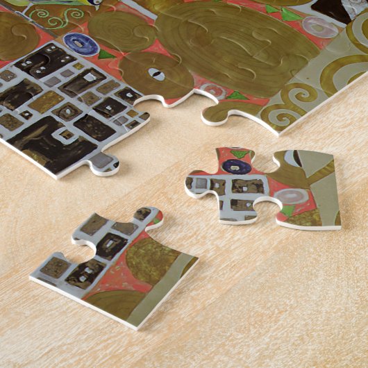 実現、c.1905-09のための勉強(w/c及びpapの金ゴールド ジグソーパズル (側面)