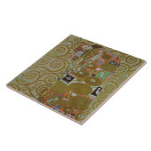 実現、c.1905-09のための勉強(w/c及びpapの金ゴールド タイル (側面)