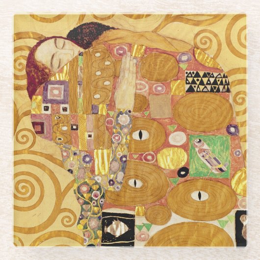 実現c.1905-09 ガラスコースター (正面)