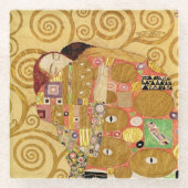 実現c.1905-09 2 ガラスコースター (正面)