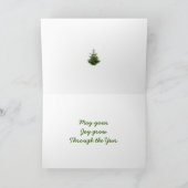 実生植物の挨拶 シーズンカード (内部)