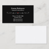 実用化ナース医療用名刺 名刺 (正面/裏面)