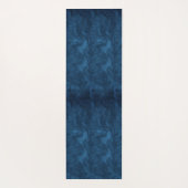 実用的なモノグラムマンダラブルー美しいヨガ ヨガマット (裏面)