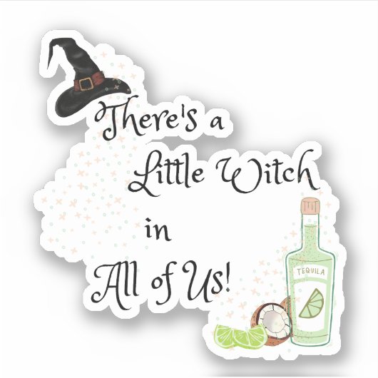 実用的な魔法インスパイアステッカー シール (正面)