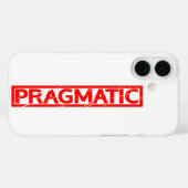 実用的スタンプ Case-Mate iPhoneケース (裏面 (横))