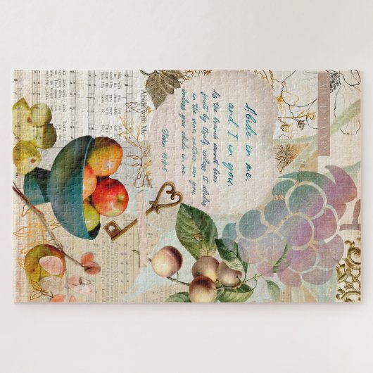 実素朴り多き信心のポスターを守れ ジグソーパズル (横)