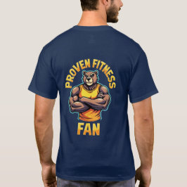 「実績のあるフィットネスファンTシャツ – トレーニングを強化 Tシャツ