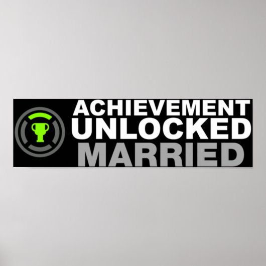 実績のロック解除結婚した ポスター (正面)