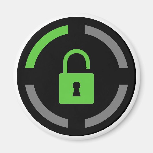 実績のロック解除 マグネット (正面)