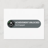 実績解除 - 婚約しました 案内ポストカード (正面)