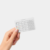 実習の表示順序 – ナース参照バッジ バッジ (手持ち)