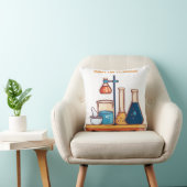 実習技術者おもしろいのグラフィックデザイン クッション (椅子)