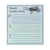 実行するタスクの一覧 ノートパッド (正面)