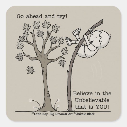 実行する スクエアシール (正面)