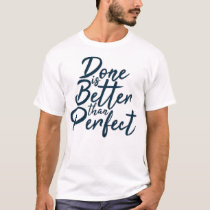 実行は実行よりも優れている Tシャツ