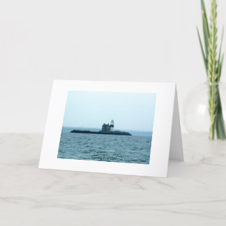 実行は灯台、Long Island Soundを揺すります。 カード