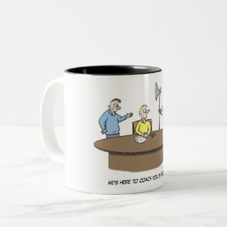 実行コーチのマグ ツートーンマグカップ