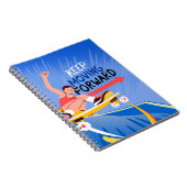 実行中のスケーター保：前に進やる気を起こさせるむ ノートブック (右側)