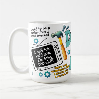 実行中のパパ物 コーヒーマグカップ