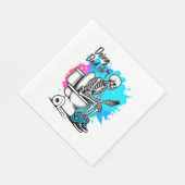 実行中のパパ スタンダードランチョンナプキン (角)