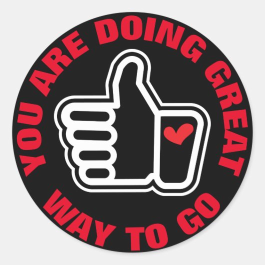 実行素晴らし ラウンドシール (正面)