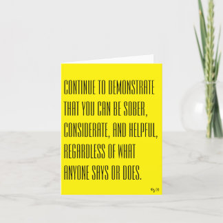 実証 - メモカード サンキューカード