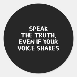 実話は声ももし震える ラウンドシール