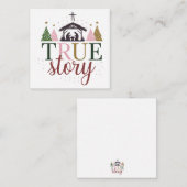 実話クリスマス・バイブル・バース エンクロージャーカード (正面/裏面)