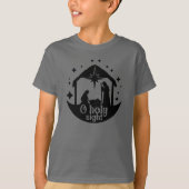 実話出生クリスマスボーイガールチャイルド Tシャツ (正面)