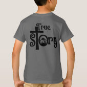 実話出生クリスマスボーイガールチャイルド Tシャツ (裏面)