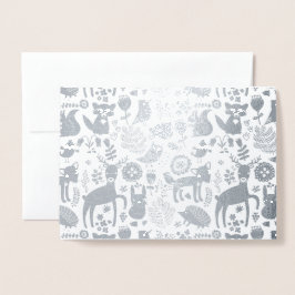 実質お洒落な森林創造物のすべての行事 箔カード